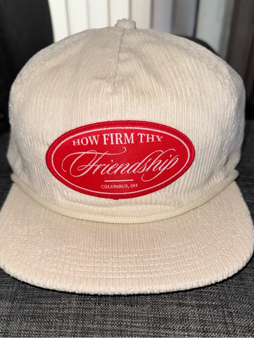 Ohio State How Firm Thy Friendship Rope-Trim Hat